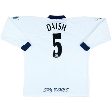 1997-98 Coventry Match Issue Away L/S Shirt Daish #5