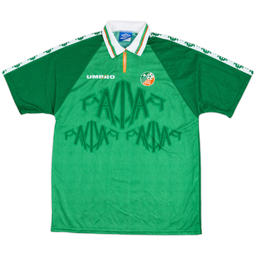 1996 Ireland Match Issue Home Shirt #18