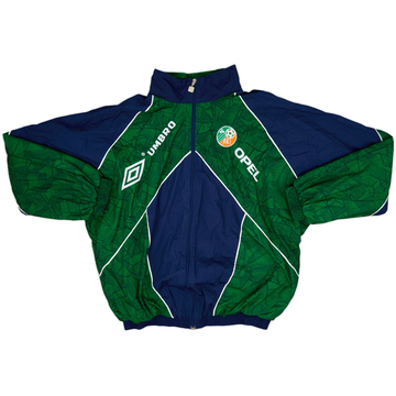 1995-96 Ireland Player Issue Umbro Track Jacket