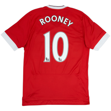 2015-16 Manchester United Home Shirt Rooney #10 - 5/10 - (M)