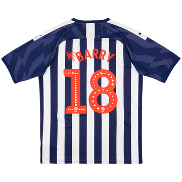 2019-20 West Brom Authentic Home Shirt Barry #18 - 6/10 - (L)