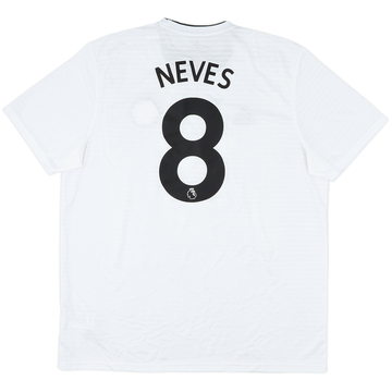2018-19 Wolves Away Shirt Neves #8 - 10/10 - (XL)