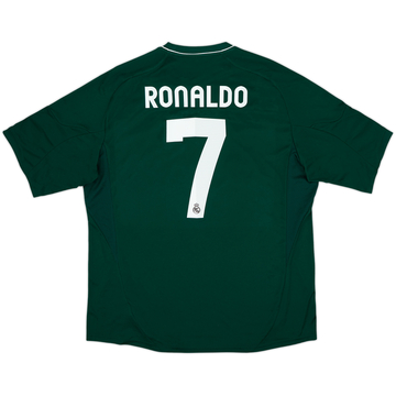 2012-13 Real Madrid CL Third Shirt Ronaldo #7 - 6/10 - (XL)