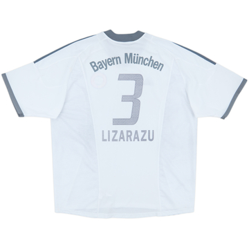 2002-03 Bayern Munich Away Shirt Lizarazu #3 - 7/10 - (XXL)