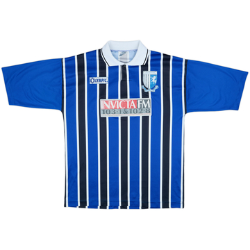 1995-96 Gillingham Home Shirt - 8/10 - (L)