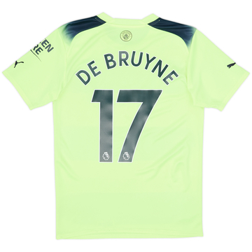 2022-23 Manchester City Third Shirt De Bruyne #17 - 8/10 - (S)