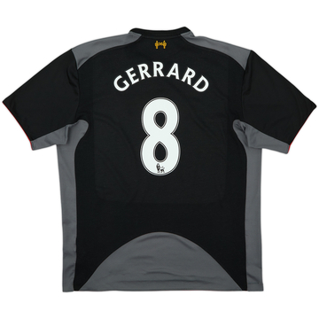 2012-13 Liverpool Away Shirt Gerrard #8 - 6/10 - (XXL)