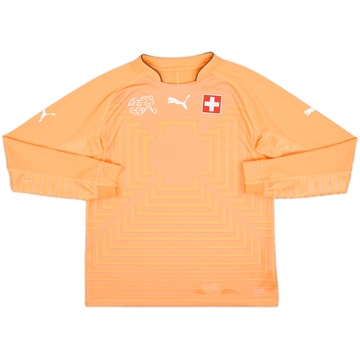 2014-16 Switzerland GK Shirt - 6/10 - (XL.Boys)