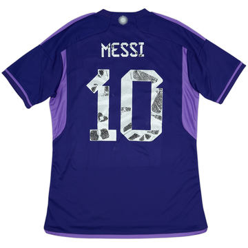 2022-23 Argentina Away Shirt Messi #10 - 5/10 - (L)