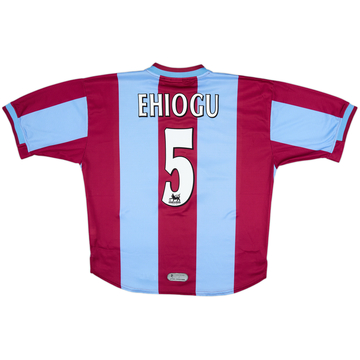 1999-00 Aston Villa Home Shirt Ehiogu #5 - 8/10 - (L)