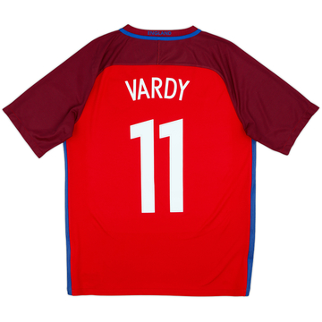 2016-17 England Away Shirt Vardy #11 - 10/10 - (M)