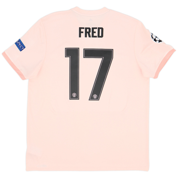 2018-19 Manchester United Away Shirt Fred #17 - 9/10 - (XL)