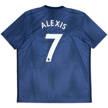 2018-19 Manchester United Third Shirt Alexis #7 - 8/10 - (XL)