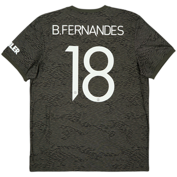 2020-21 Manchester United Away Shirt B.Fernandes #18 (XL)