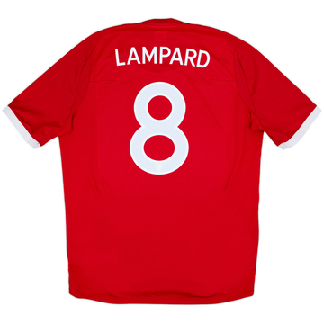 2010-11 England Away Shirt Lampard #8 - 9/10 - (L)
