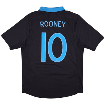 2011-12 England Away Shirt Rooney #10 - 9/10 - (L)