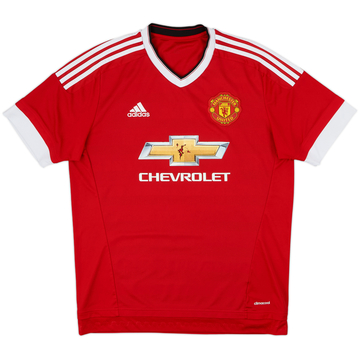 2015-16 Manchester United Home Shirt - 5/10 - (L)