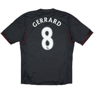 2011-12 Liverpool Away Shirt Gerrard #8 - 6/10 - (L)