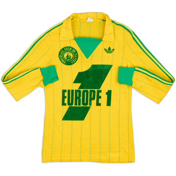 1980-81 Nantes Home L/S Shirt - 9/10 - (S.Boys)