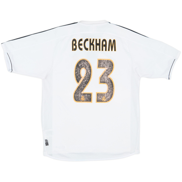 2003-04 Real Madrid Home Shirt Beckham #23 - 5/10 - (S)