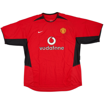 2002-04 Manchester United Home Shirt - 5/10 - (XL)