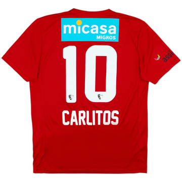 2017-18 FC Sion Away Shirt Carlitos #10 - 5/10 - (M)