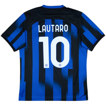 2023-24 Inter Milan Home Shirt Lautaro #10 - 10/10 - (L)