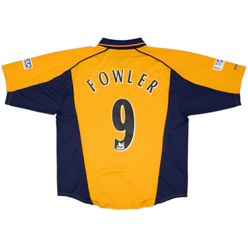 2000-02 Liverpool FA Cup Final Away Shirt Fowler #9 - 6/10 - (L)