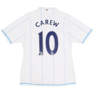 2007-08 Aston Villa Player Issue Away Shirt Carew #10 - 6/10 - (M)
