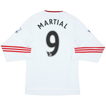 2015-16 Manchester United Away L/S Shirt Martial #9 - 6/10 - (S)