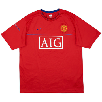 2008-09 Manchester United Nike Training Shirt - 10/10 - (XL)
