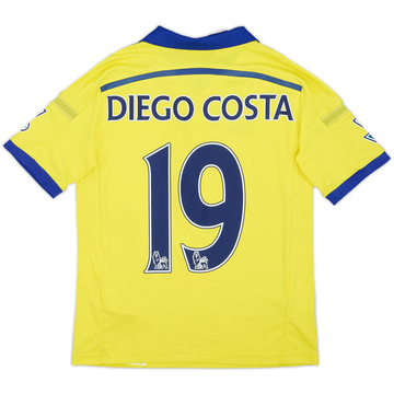 2014-15 Chelsea Away Shirt Diego Costa #19 - 7/10 - (M.Boys)