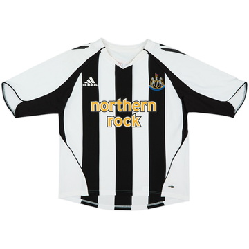 2005-07 Newcastle Home Shirt - 8/10 - (L.Boys)