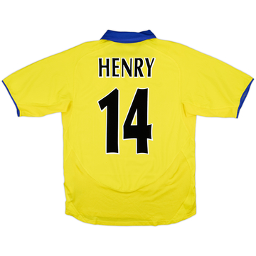 2003-05 Arsenal Away Shirt Henry #14 - 8/10 - (S)