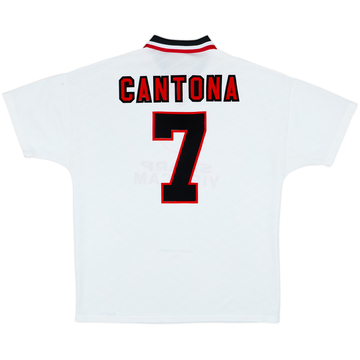 1996-97 Manchester United Away Shirt Cantona #7 - 8/10 - (XL)