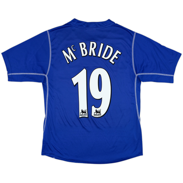 2002-03 Everton Home Shirt McBride #19 - 5/10 - (L)