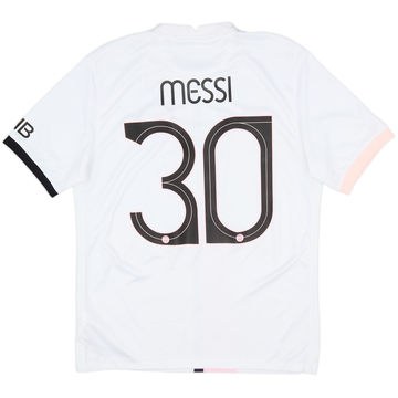 2021-22 Paris Saint-Germain Away Shirt Messi #30 - 6/10 - (M)