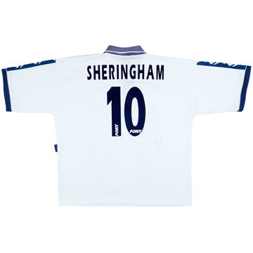 1995-97 Tottenham Home Shirt Sheringham #10 - 7/10 - (XXL)