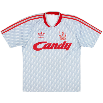 1989-91 Liverpool Away Shirt - 5/10 - (M)