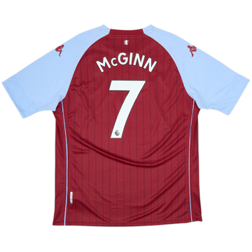 2020-21 Aston Villa Home Shirt McGinn #7 - 8/10 - (XXL)