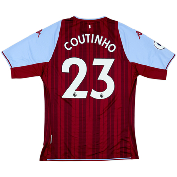 2021-22 Aston Villa Home Shirt Coutinho #23 - 8/10 - (3XL)