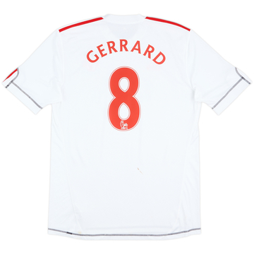 2009-10 Liverpool Third Shirt Gerrard #8 - 6/10 - (L)