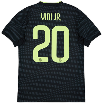 2022-23 Real Madrid Third Shirt Vini Jr #20 - 8/10 - (S)