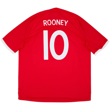2010-11 England Away Shirt Rooney #10 - 6/10 - (XXL)