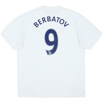 2007-08 Tottenham Home Shirt Berbatov #9 - 7/10 - (XXL)