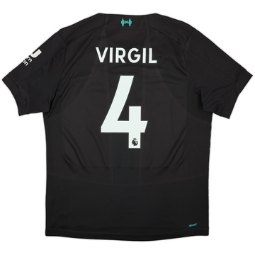 2019-20 Liverpool Third Shirt Virgil #4 - 7/10 - (M)