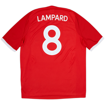 2010-11 England Away Shirt Lampard #8 - 8/10 - (XL)