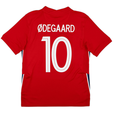 2020-22 Norway Home Shirt Odegaard #10 - 9/10 - (S)
