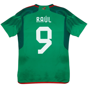2022 Mexico Home Shirt Raul #9 - 5/10 - (M)