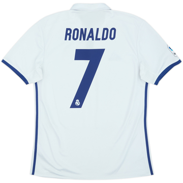 2016-17 Real Madrid Home Shirt Ronaldo #7 - 8/10 - (M)